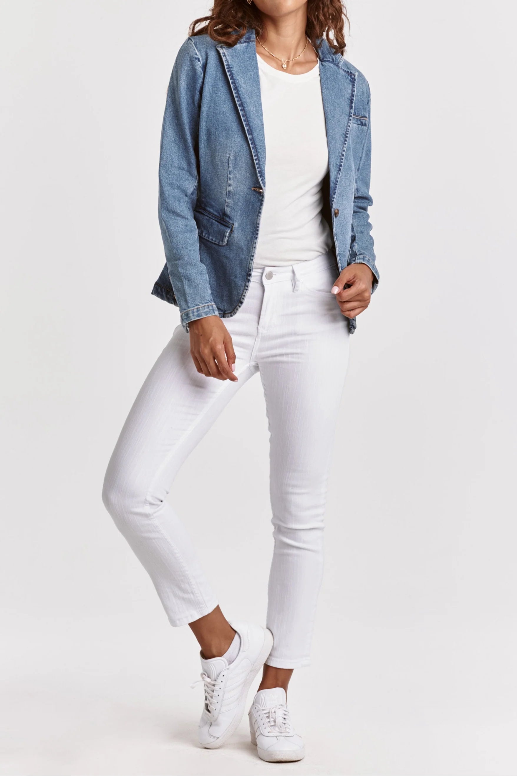 Minah Denim Jacket - Santos by Dear John — view 4