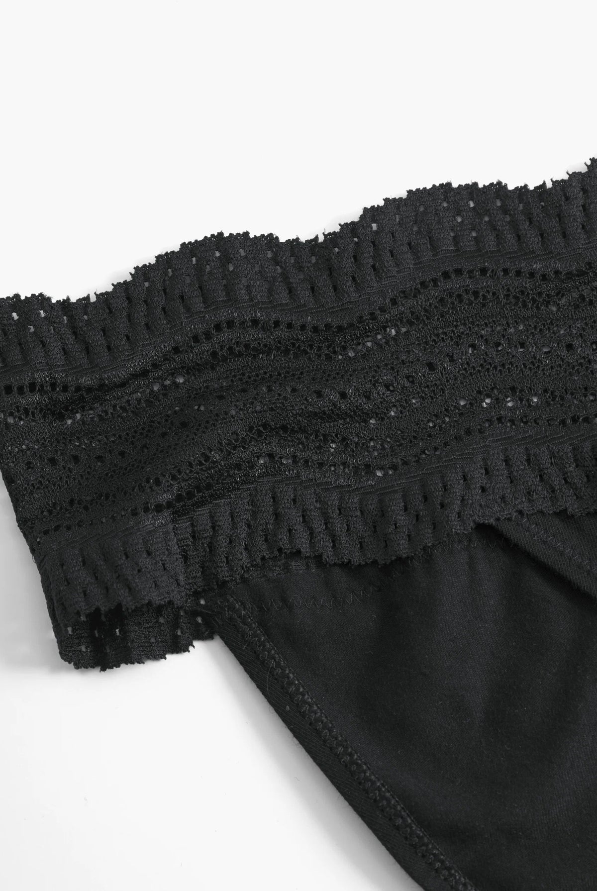 Cosabella Dolce Low Rise Bikini - Black, view 4