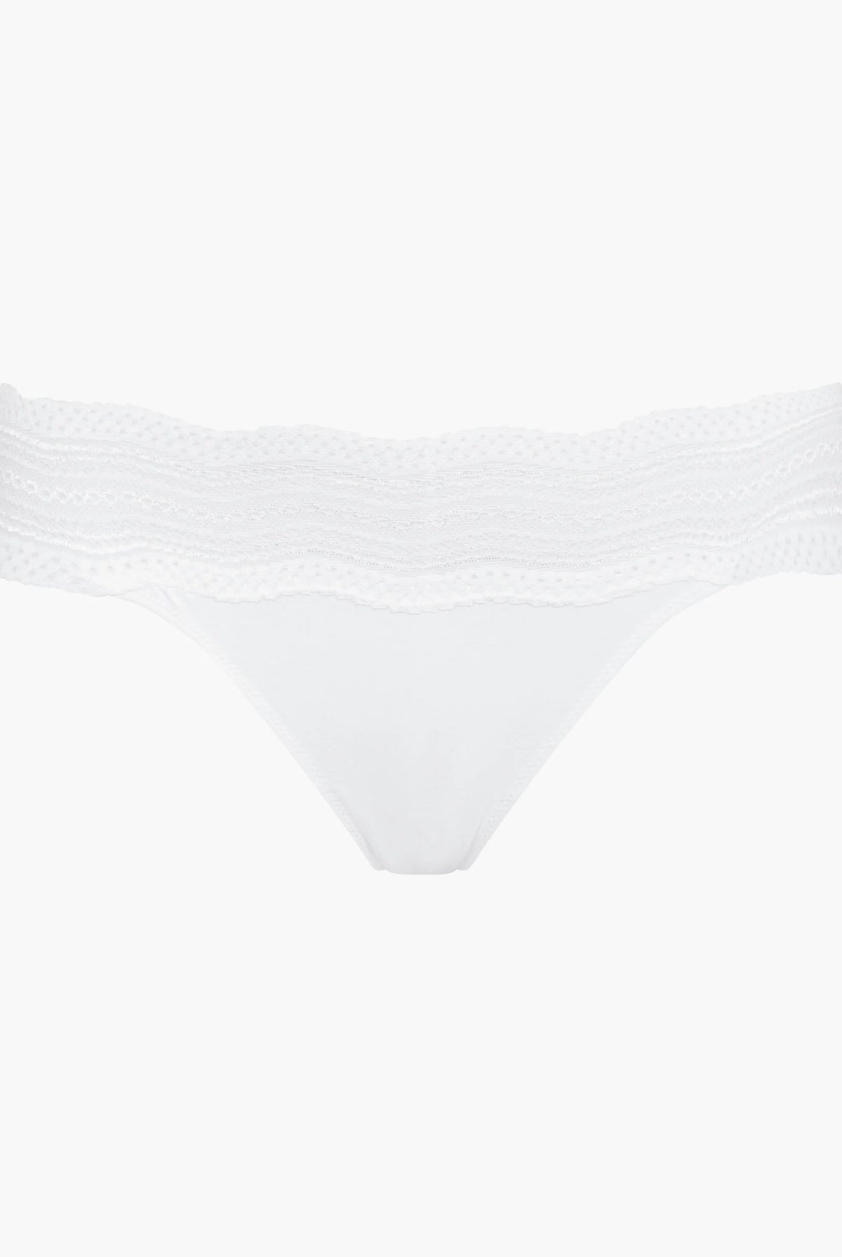 Cosabella Dolce Low Rise Bikini - White, view 3