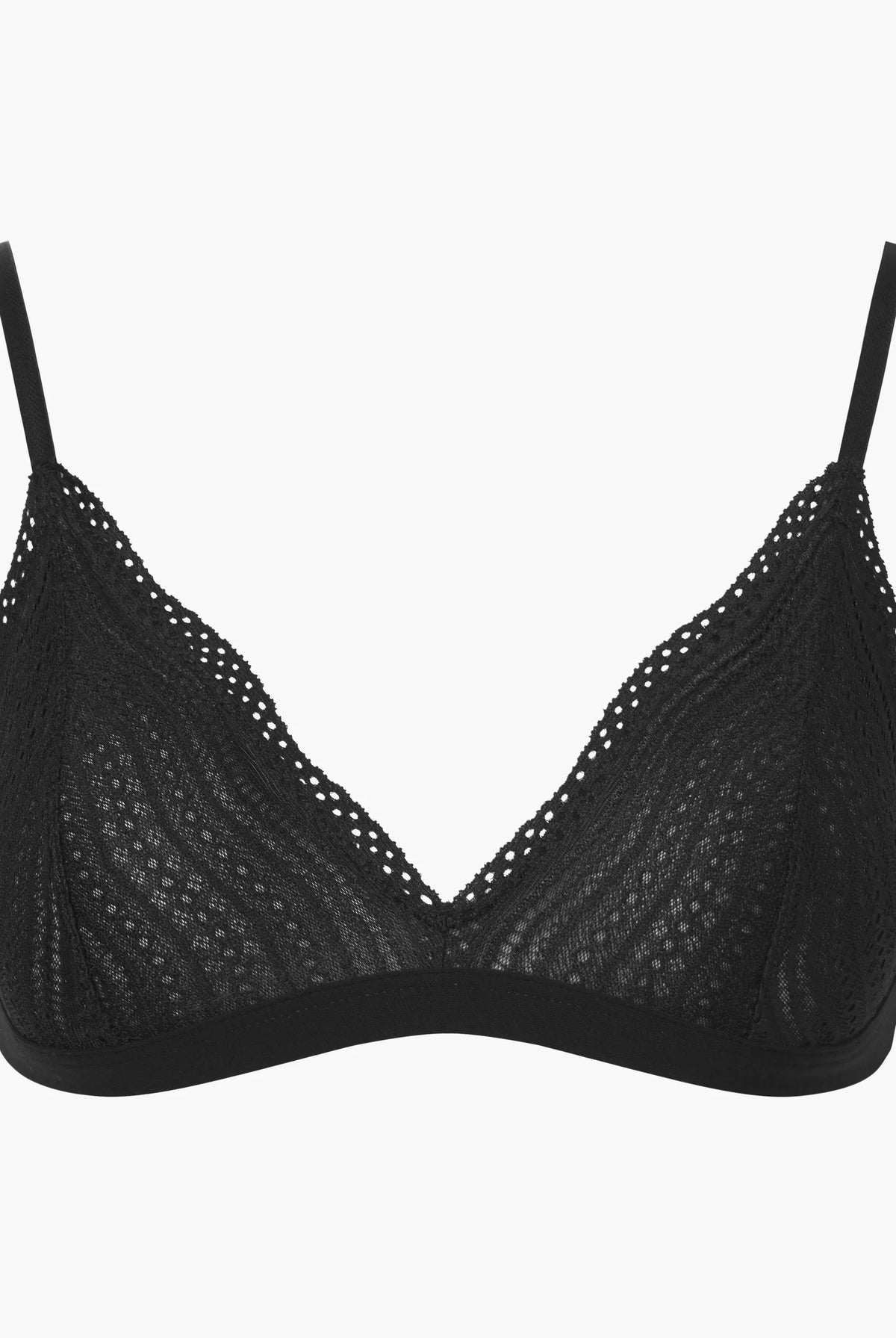Cosabella Dolce Bralette - Black, view 3