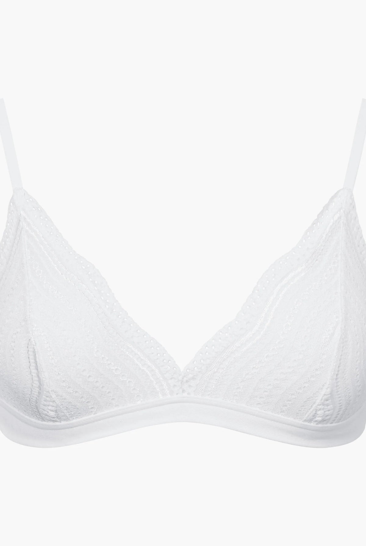 Cosabella Dolce Bralette - White, view 3