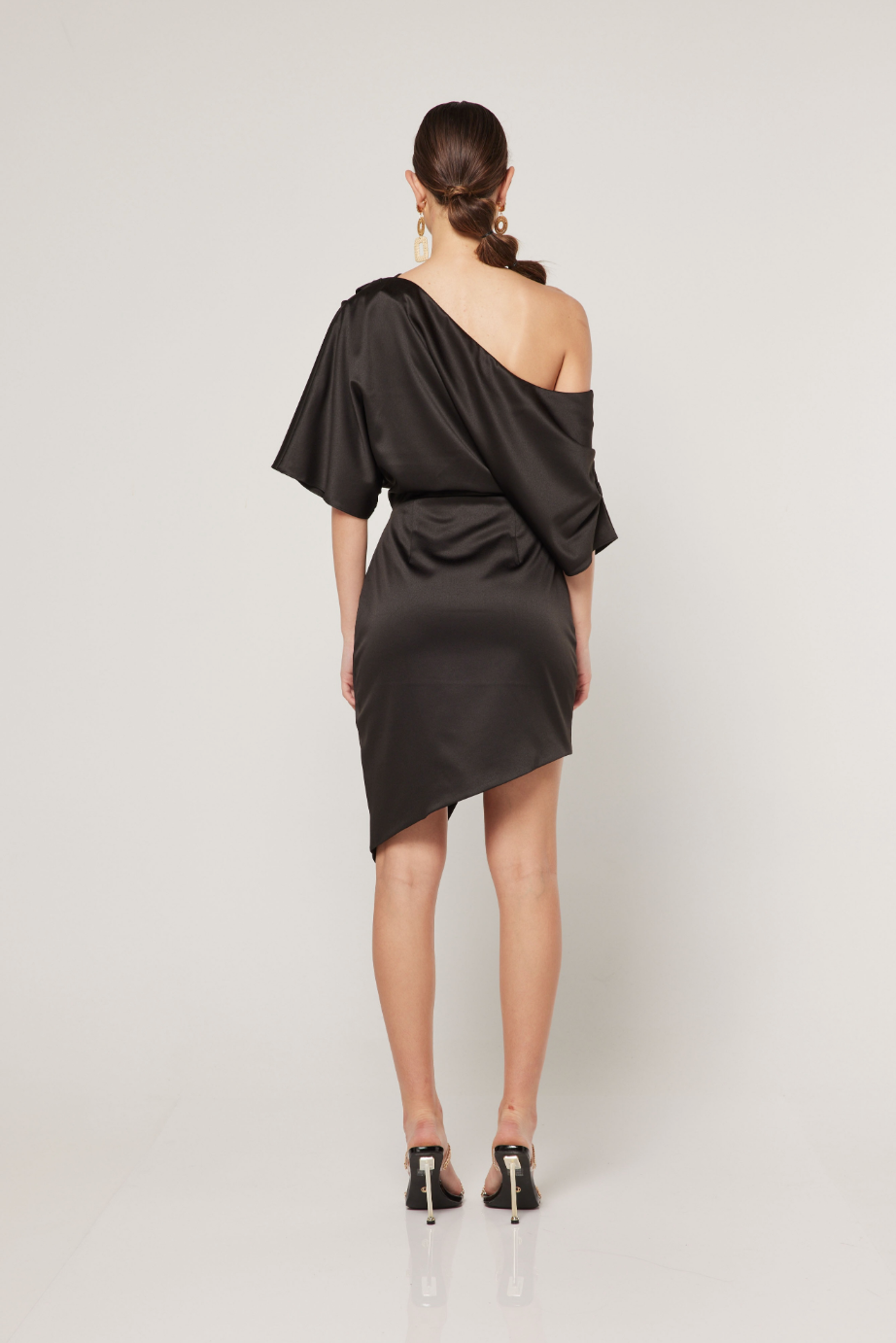 Grecian Dress - Black by Elliatt — alternate view