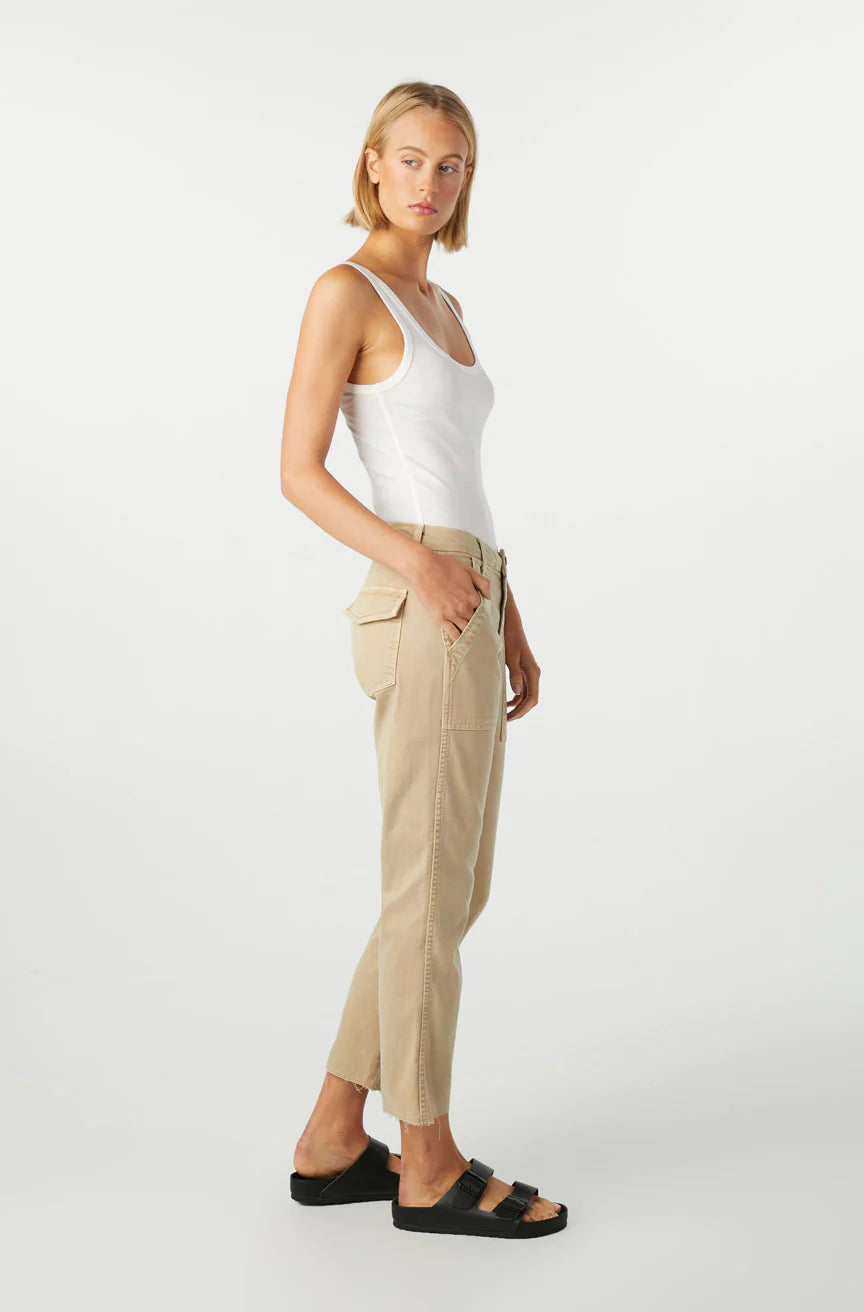 Easy Army Trouser - Khaki by AMO — alternate view