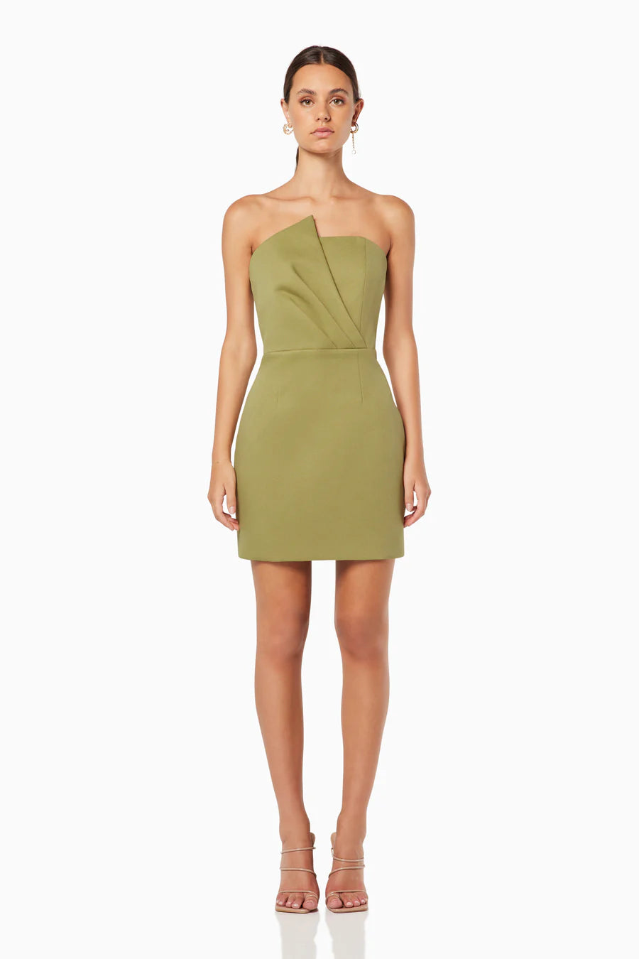 Veida Mini Dress - Olive by Elliatt — view 3