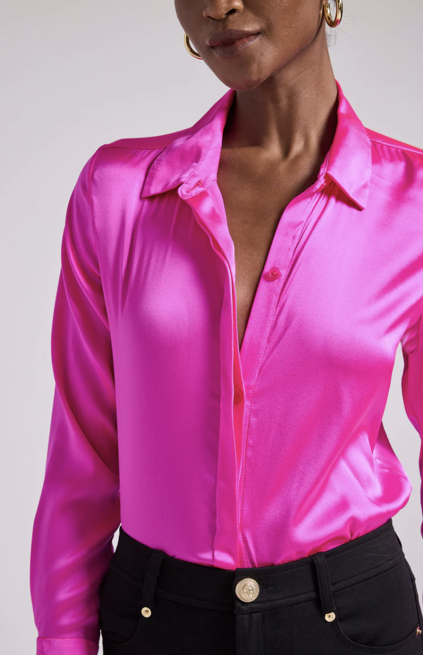 Jay Blouse - Hot Pink by Generation Love — view 4