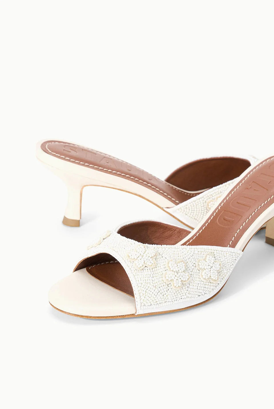 Brigitte Beaded Mule - Garden Party by STAUD — alternate view