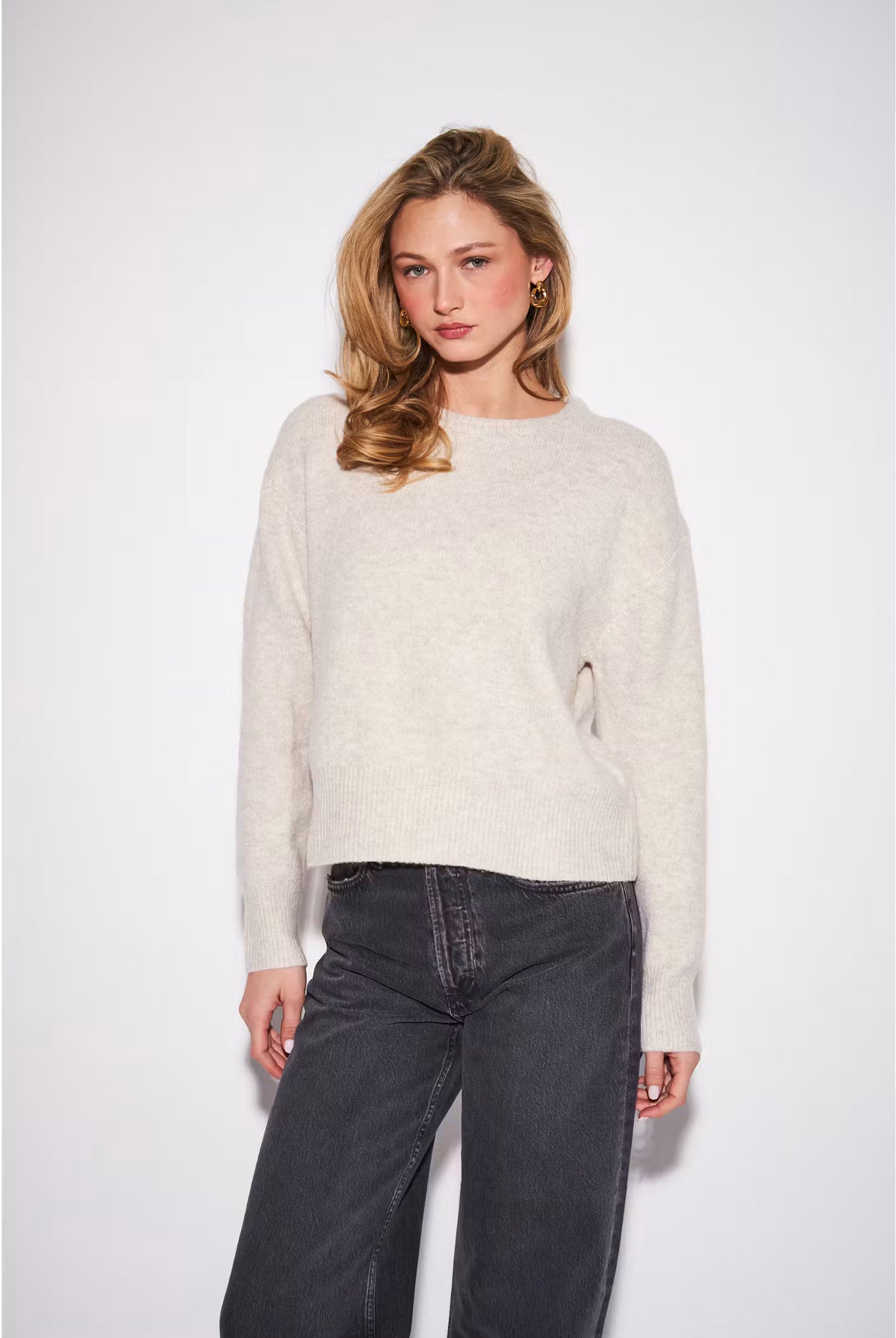 John & Jenn Wilfred Knit Sweater - Oat