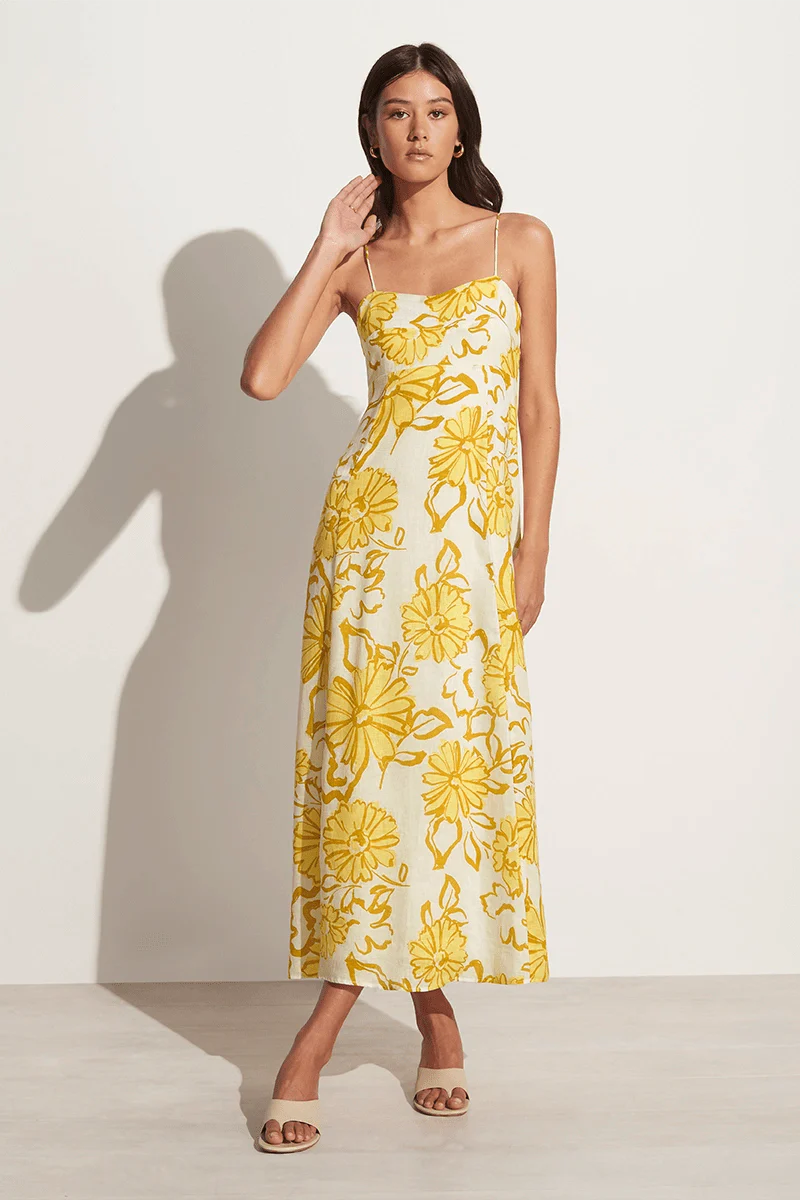 Sorso Midi Dress - Cagliari Floral Print by Faithfull the Brand | 25 South Boutiques