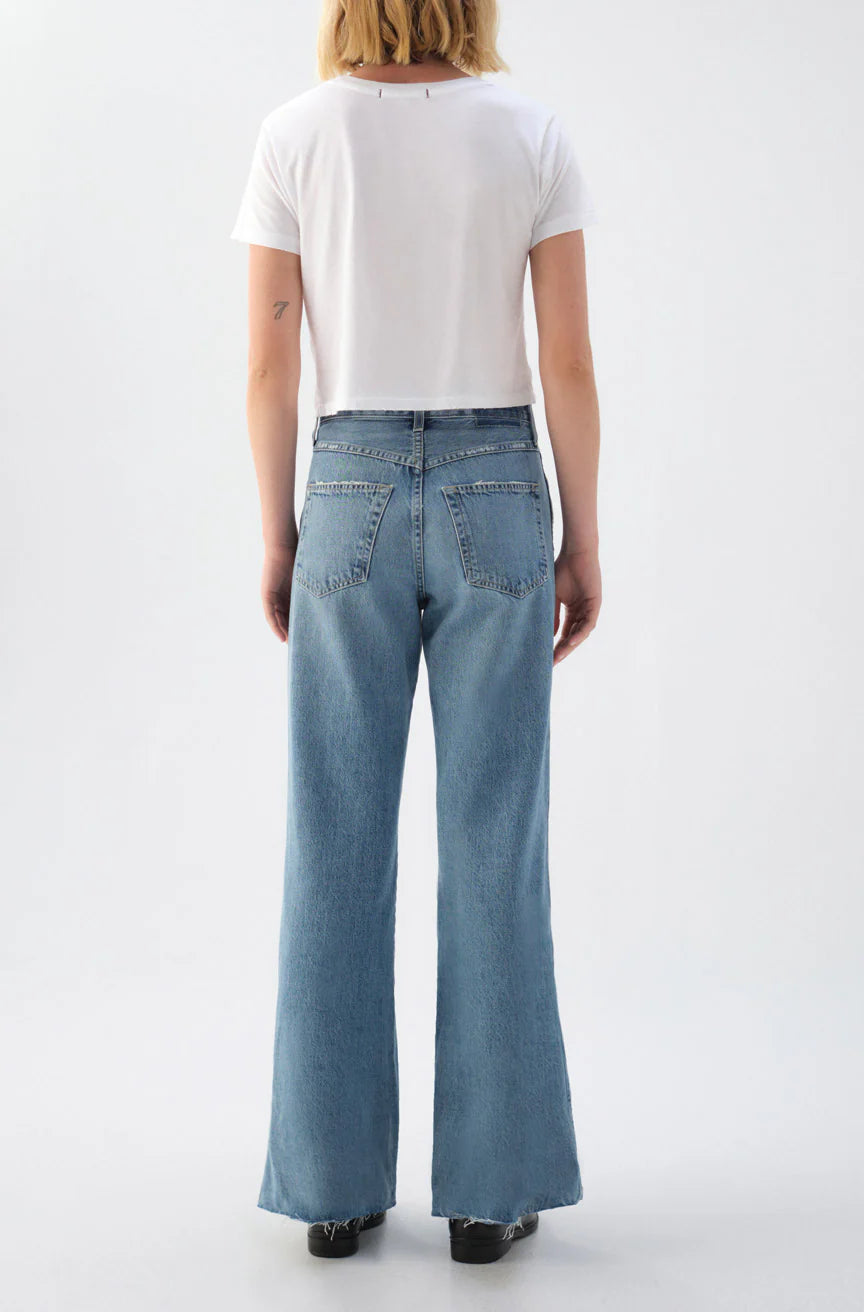 Frida Wide Leg Jean - Main Squeeze by AMO — view 3