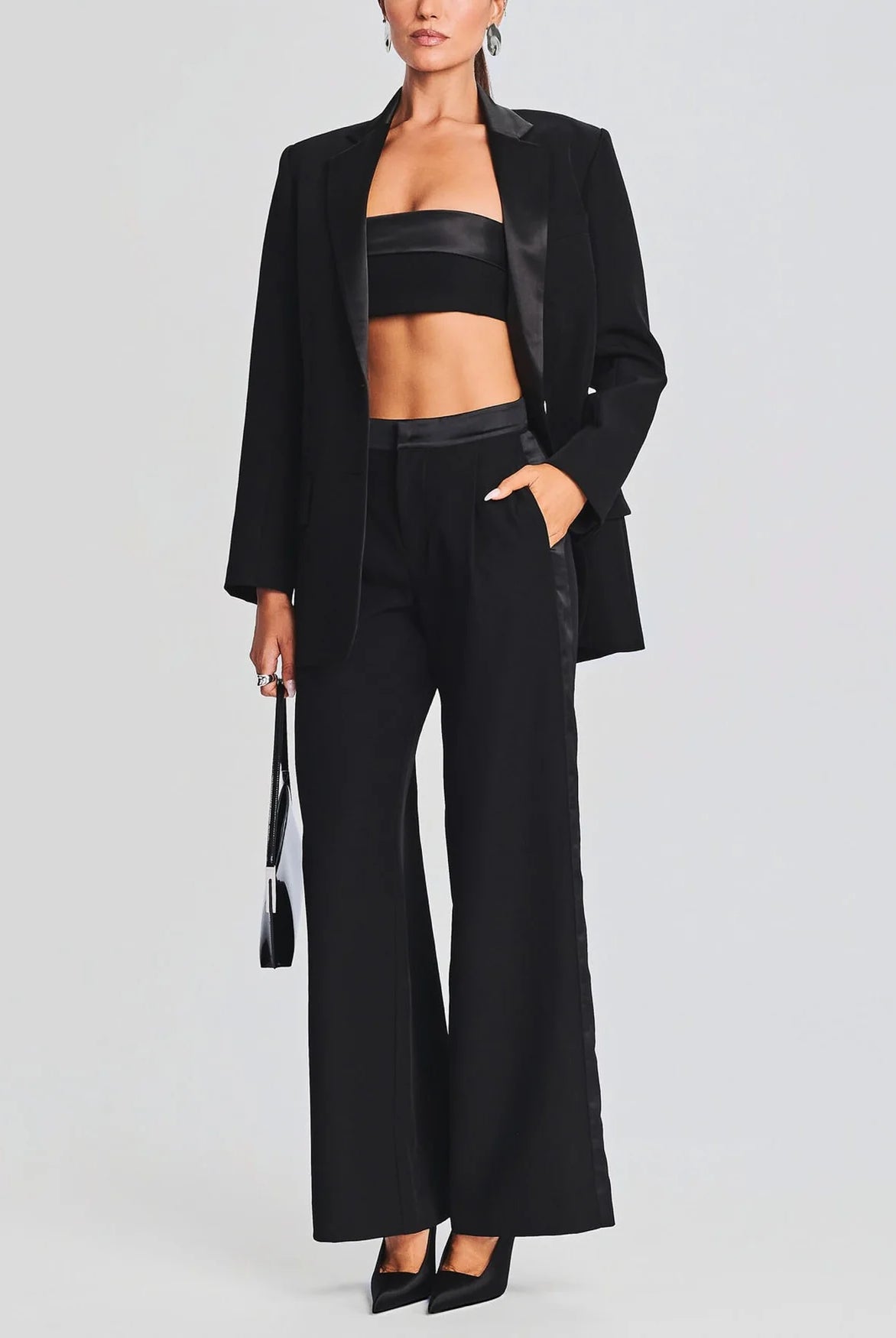 Natal Blazer - Black by Retrofête — view 3