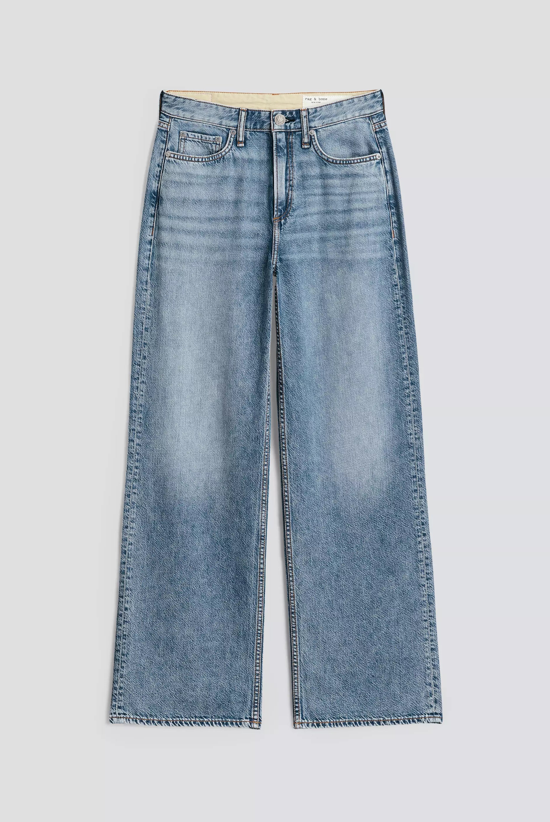 Featherweight Logan Wide Leg Pant - Audrey by Rag & Bone — view 4