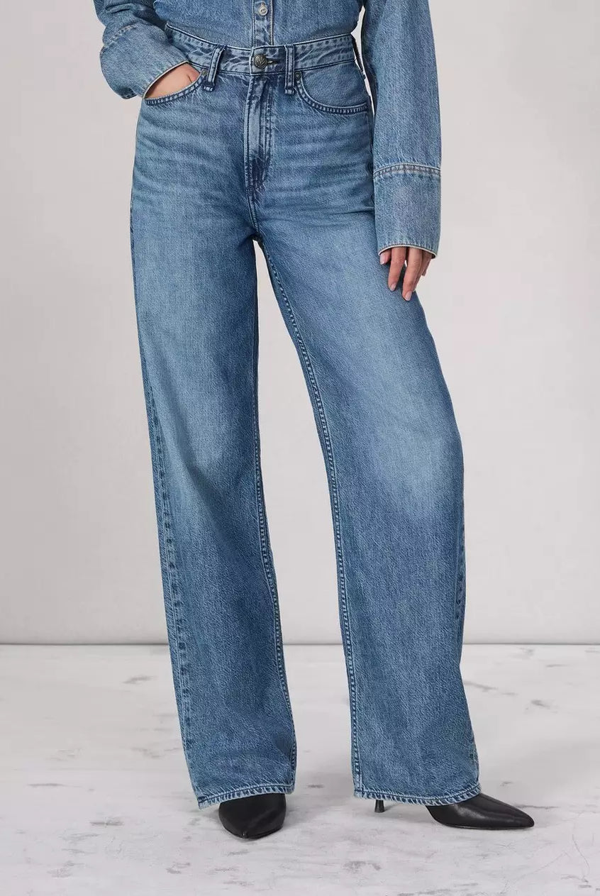 Featherweight Logan Wide Leg Jean - River by Rag & Bone — alternate view