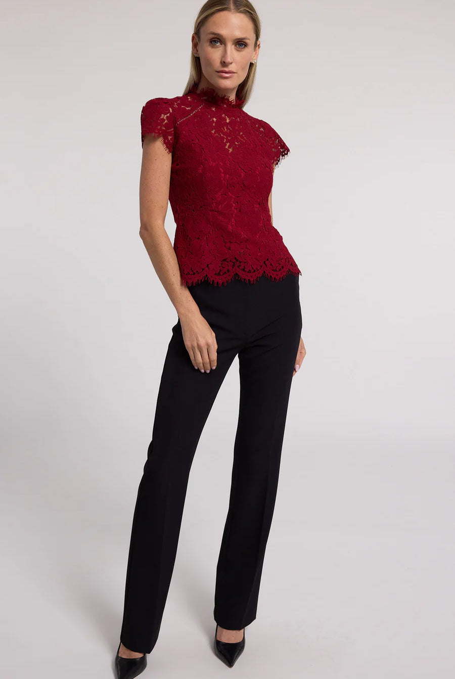 Ambrose Lace Top - Scarlett by Generation Love — view 4