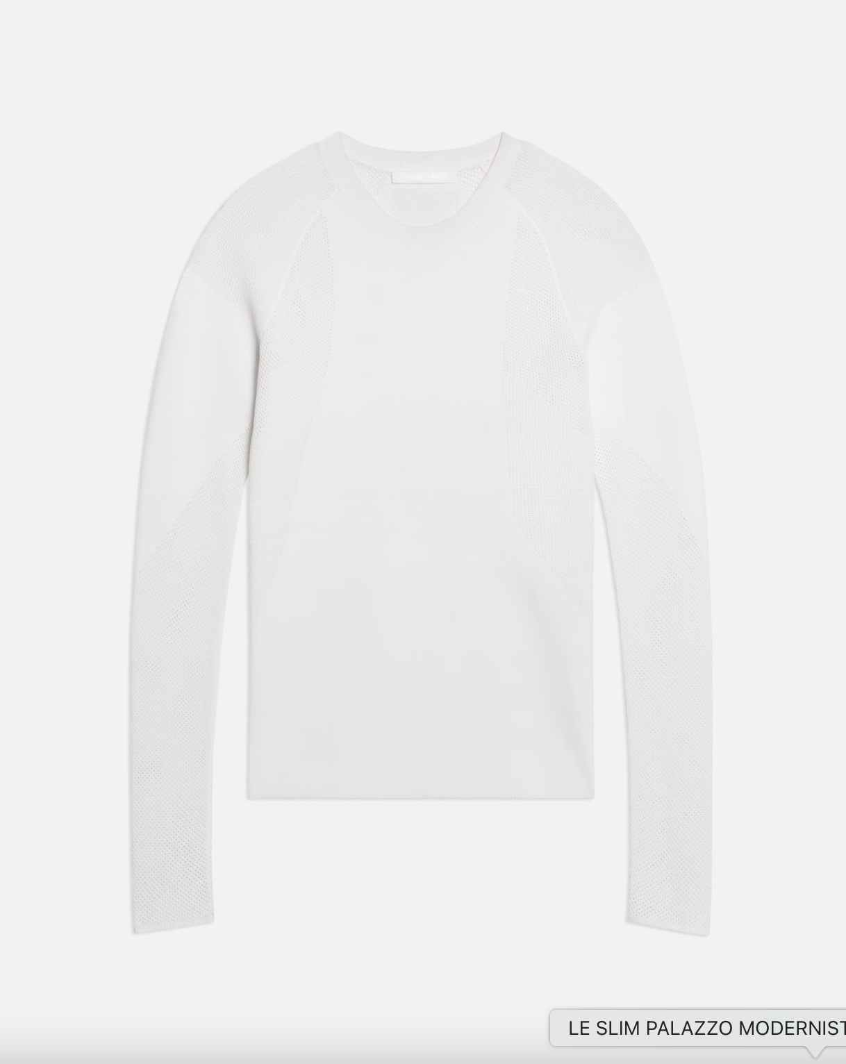 Sport Top - White by Helmut Lang — view 5