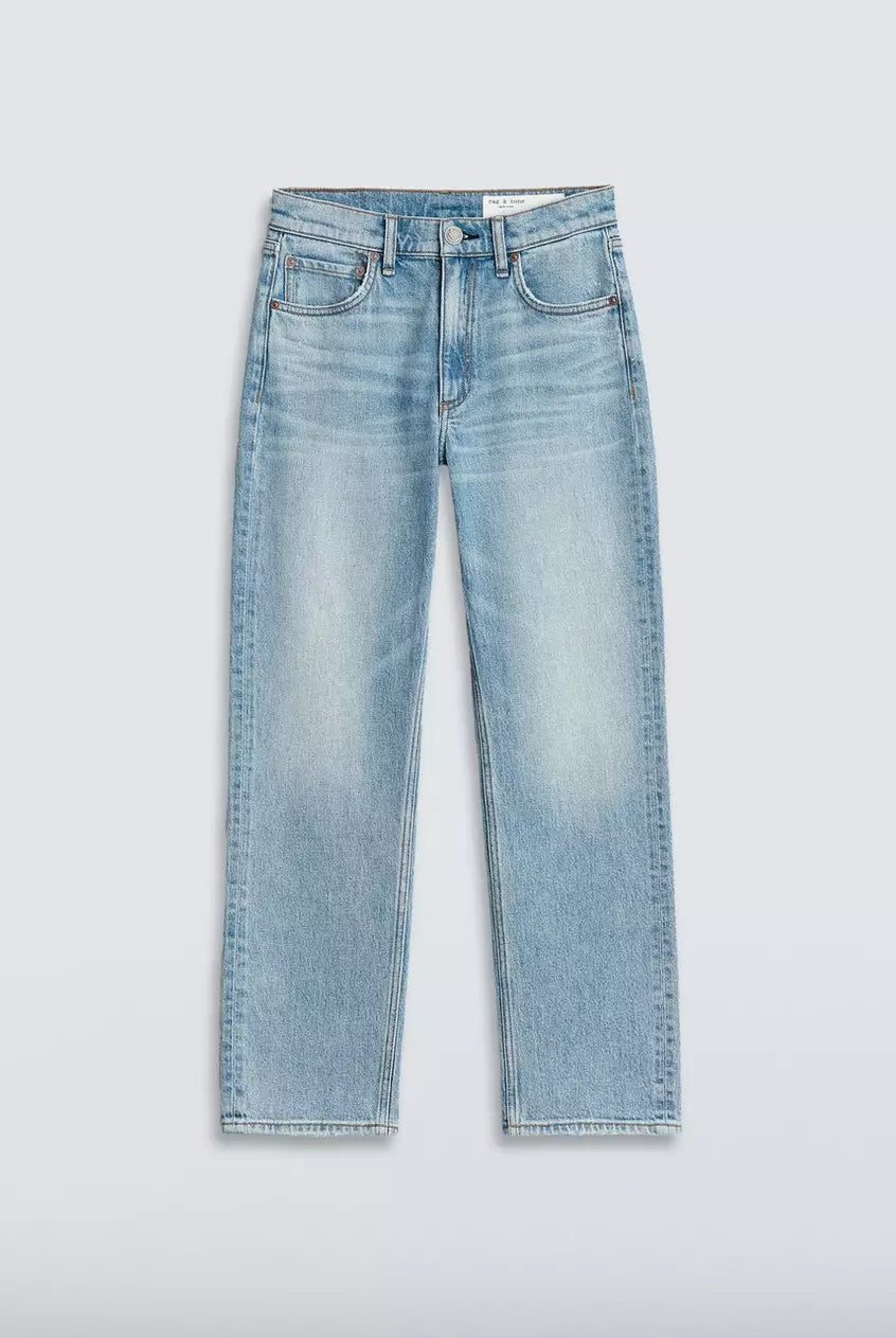 Harlow Mid Rise Straight - Lou by Rag & Bone — view 6