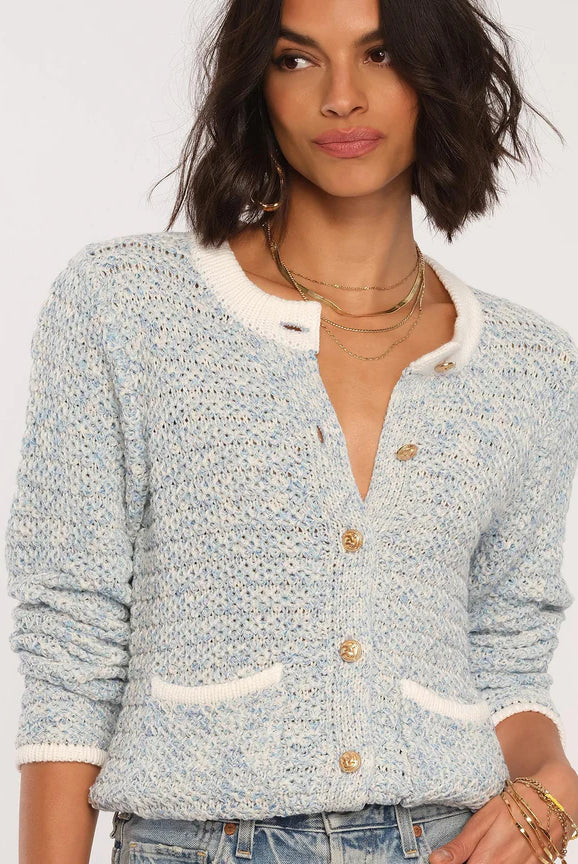 Sol Cardi - Blue by Heartloom — alternate view