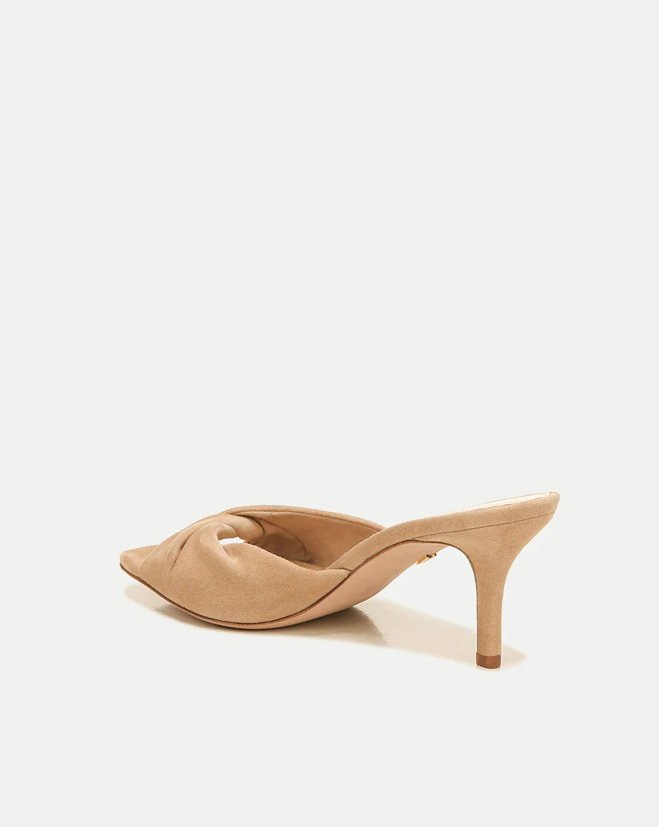 Melli Suede Sandal - Sand by Veronica Beard — view 4