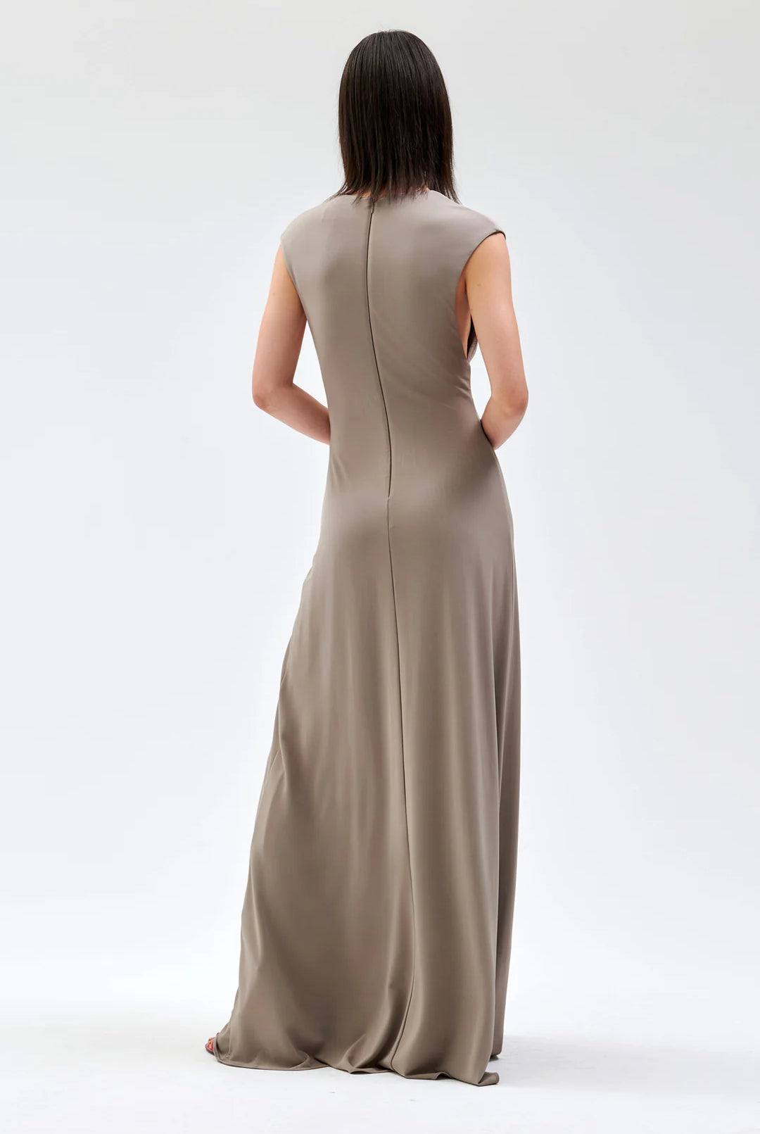 Imogen Dress - Grey by Ronny Kobo — view 3