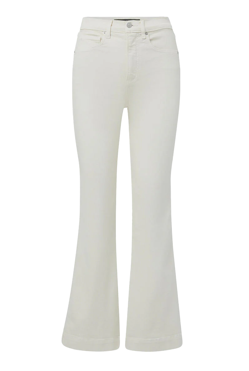 Carson Kick-Flare Jean - Ecru by Veronica Beard — view 5