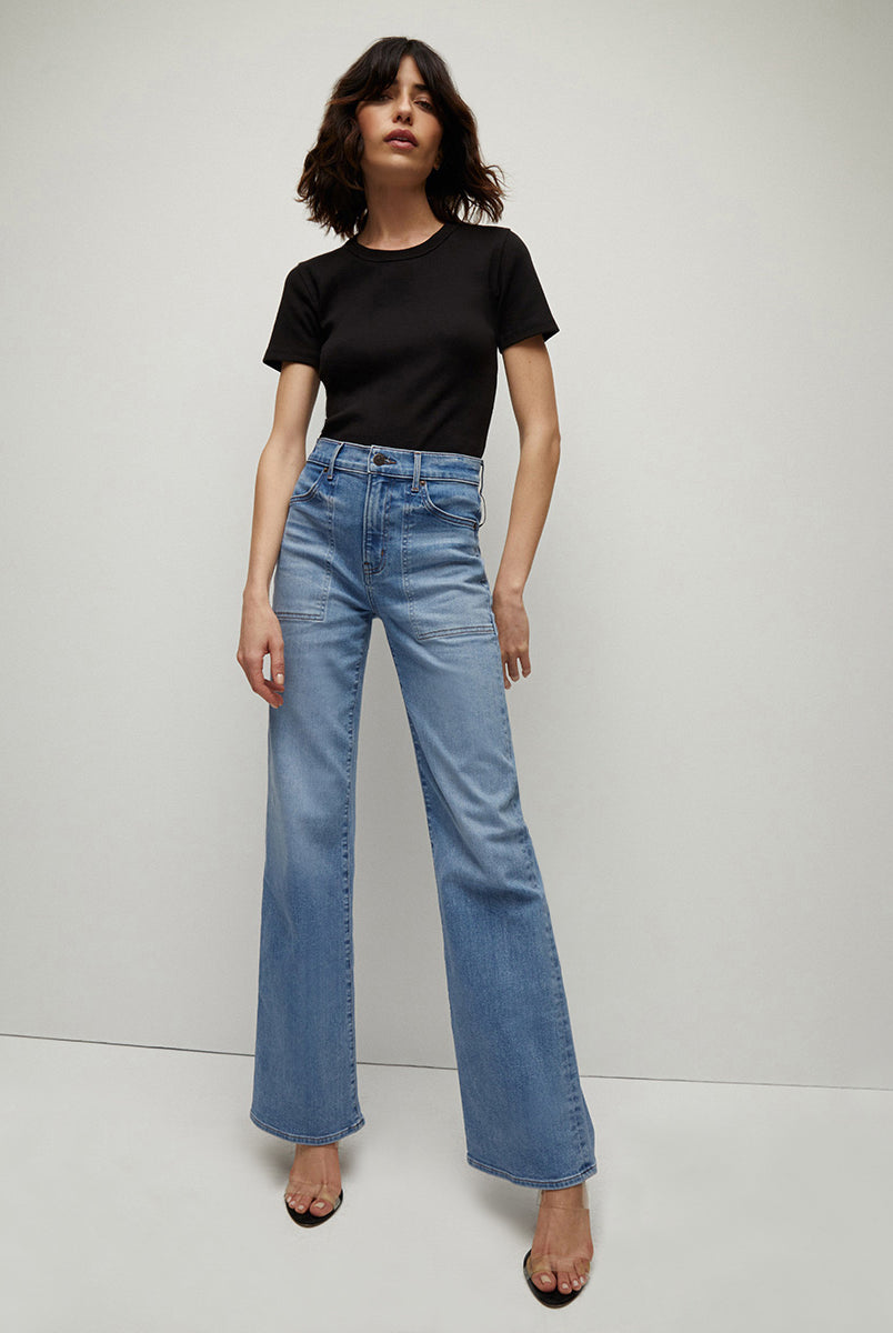 Crosbie Wide Leg Pant - Amethyst by Veronica Beard | 25 South Boutiques