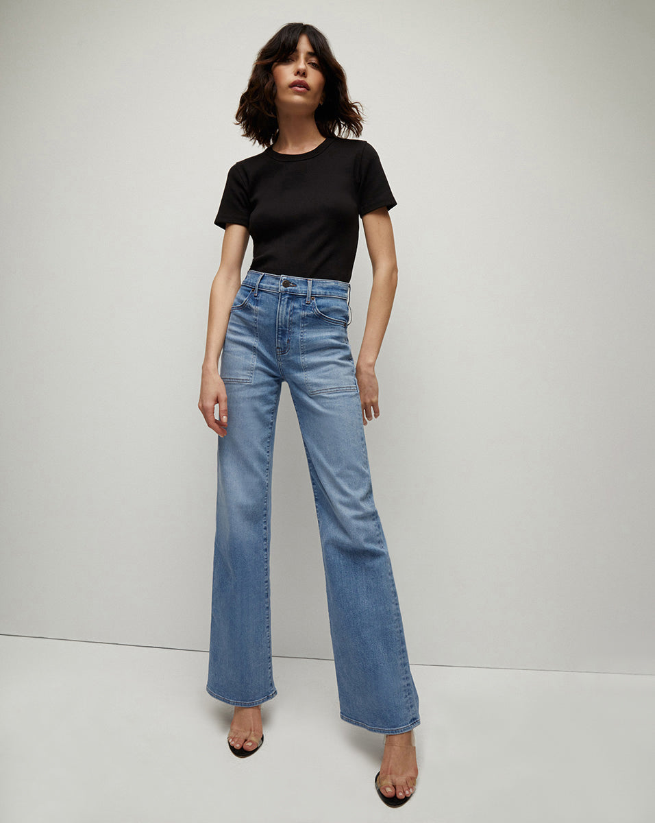 Crosbie Wide Leg Pant - Amethyst by Veronica Beard | 25 South Boutiques