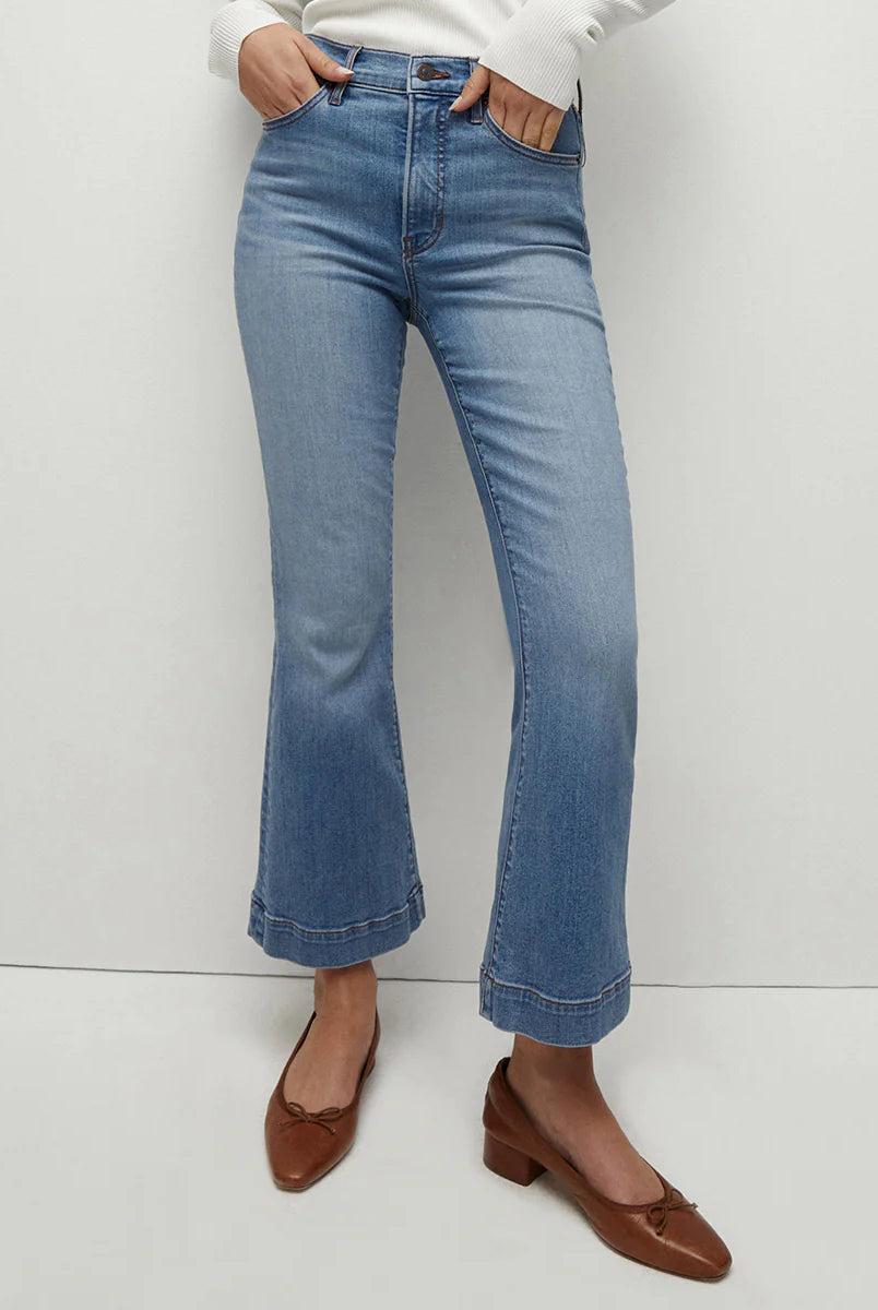 Carson Kick-Flare Jean - Amethyst by Veronica Beard — alternate view