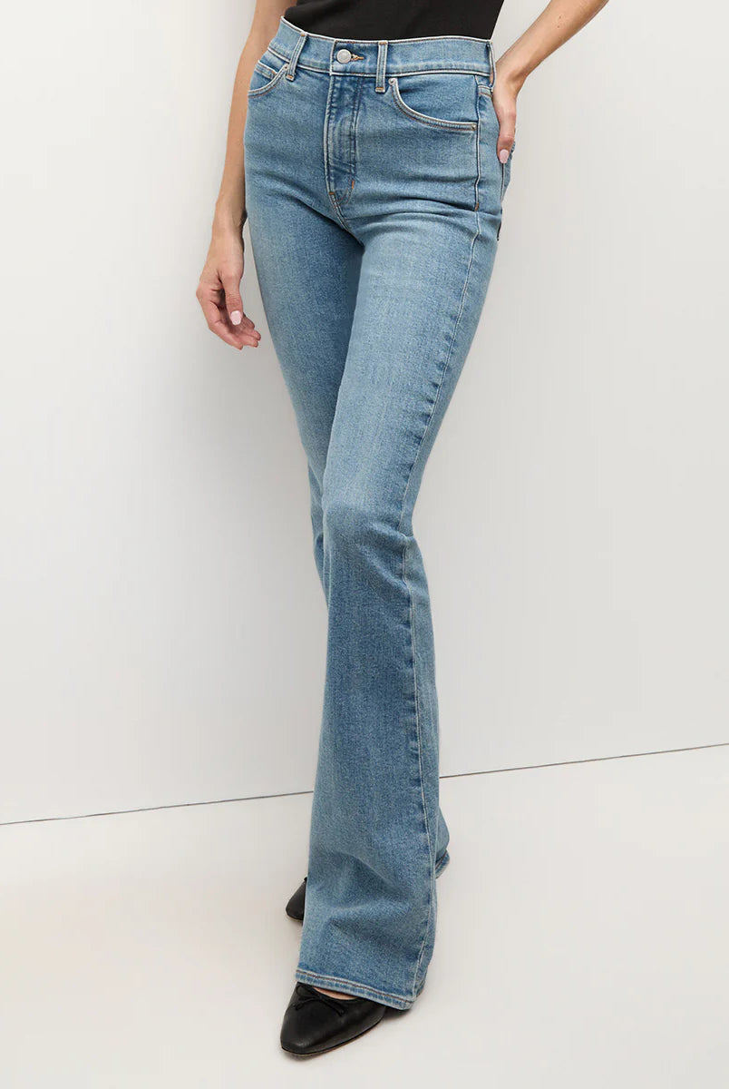 Beverly Skinny Flare Jean - Wanderer Dust by Veronica Beard — alternate view