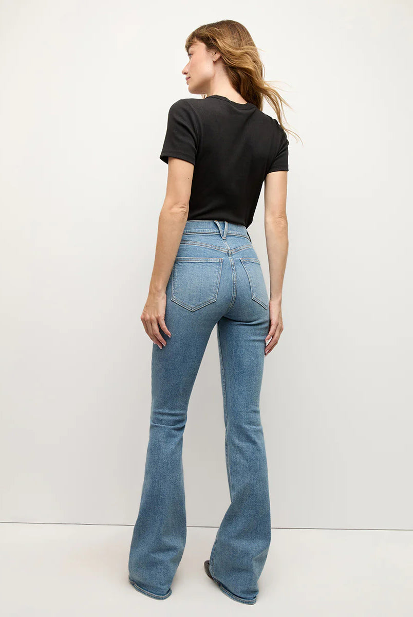 Beverly Skinny Flare Jean - Wanderer Dust by Veronica Beard — view 3