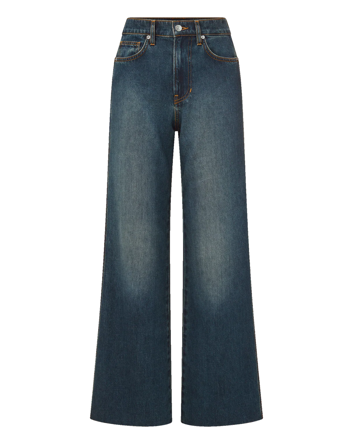 Taylor Wide Leg Jean - Rebel Moon by Veronica Beard — view 5