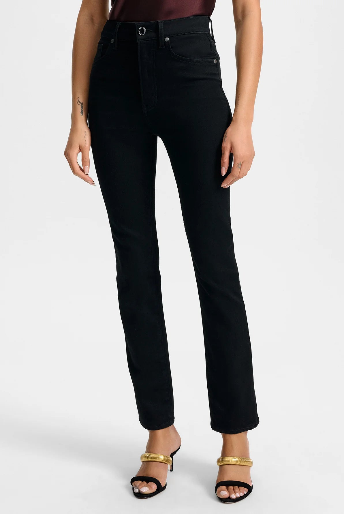 Lydia Ultra-Slim Jean - Onyx by Veronica Beard — alternate view