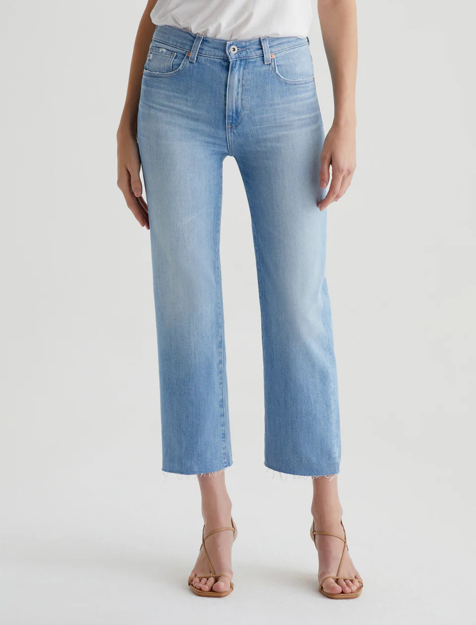 Brinley Mid-Rise Straight Crop - Dana Point by Adriano Goldschmied AG — alternate view
