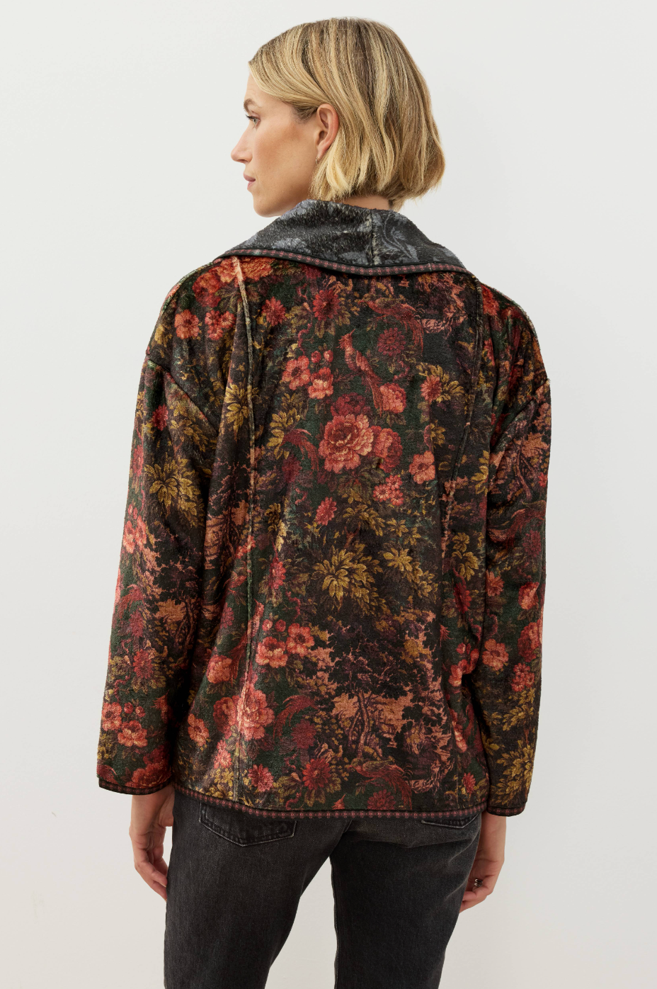 Johnny Was Ymelda Sherpa Jacket - Gura, view 3