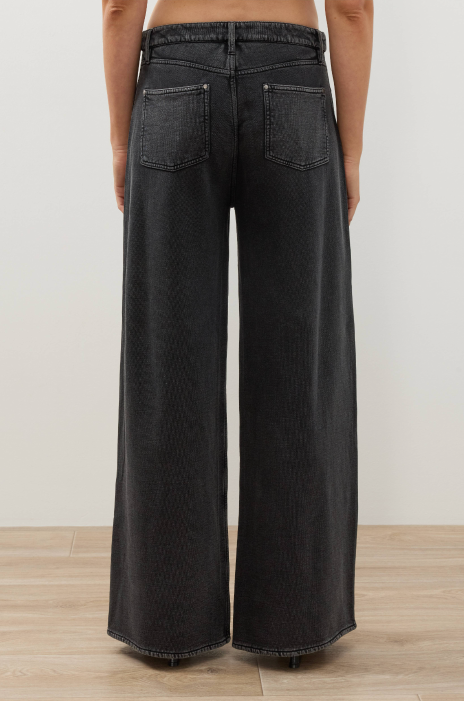Johnny Was Kadir Five Pocket Sweat Pant - Washed Black, view 3