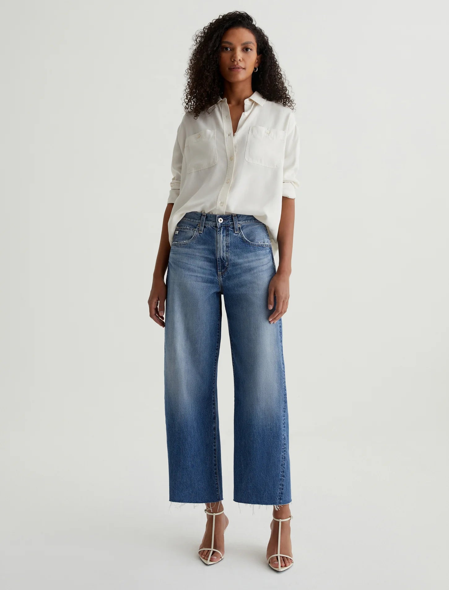 Hattie Crop High-Rise Barrel - Gemini by Adriano Goldschmied AG | 25 South Boutiques