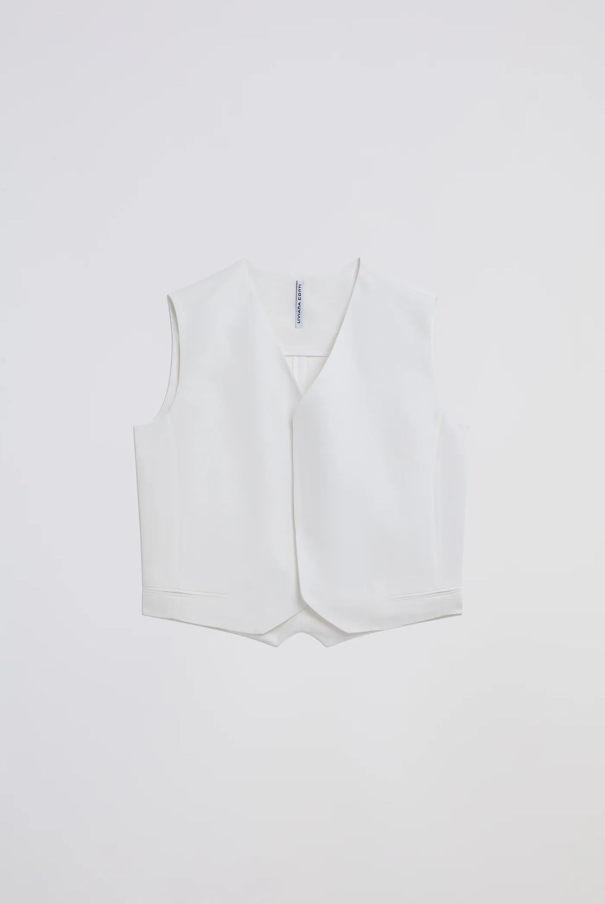 Waistcoat - White by Liviana Conti — view 3