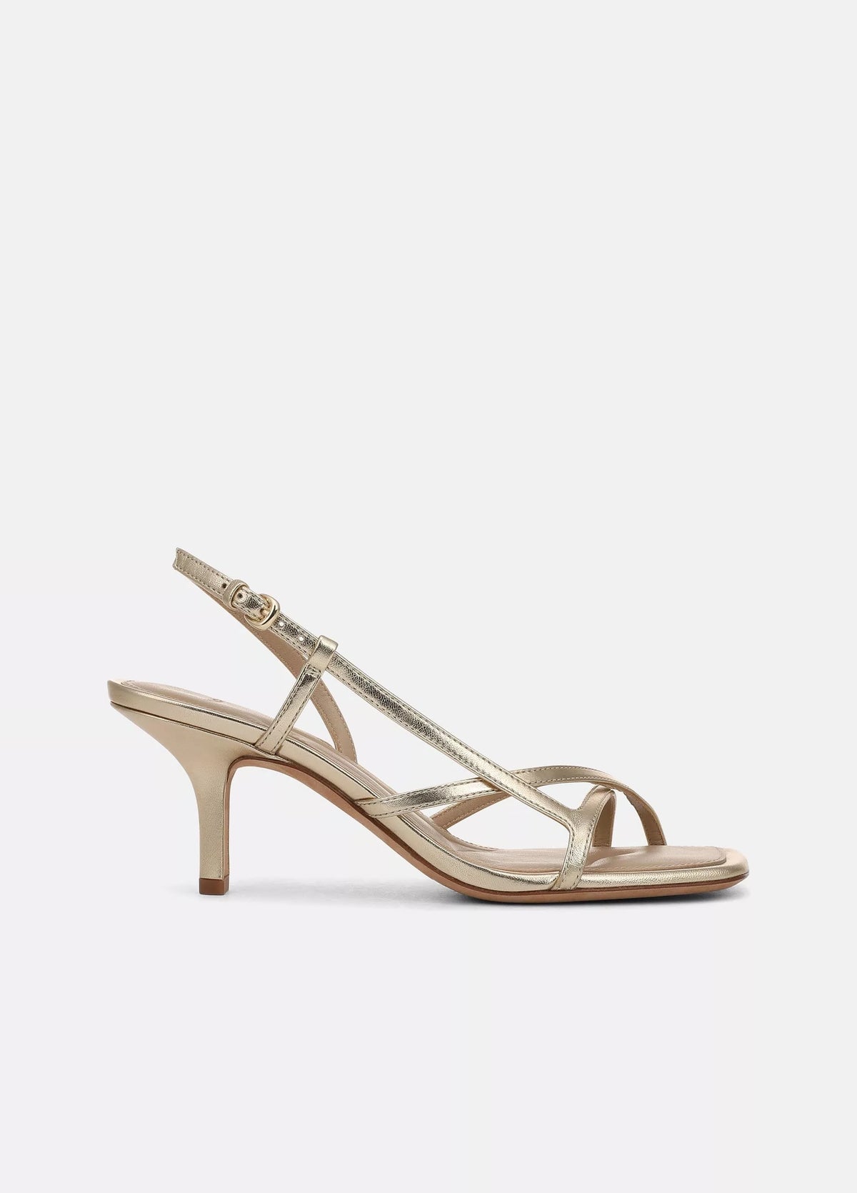 Lillian Leather Slingback Sandal - Champagne by Vince | 25 South Boutiques