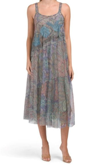 Matisse Mesh Dress - Multi by Johnny Was — view 5