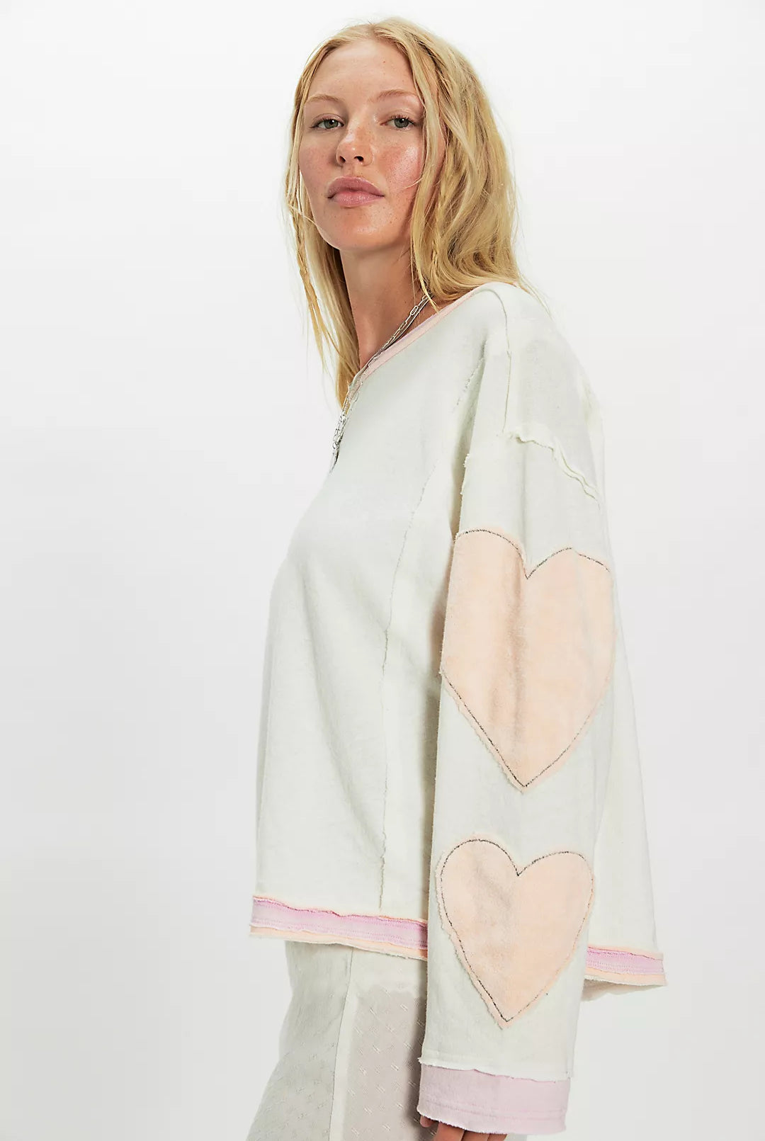 You're A Star Tee - Mint Heart Combo by Free People | 25 South Boutiques
