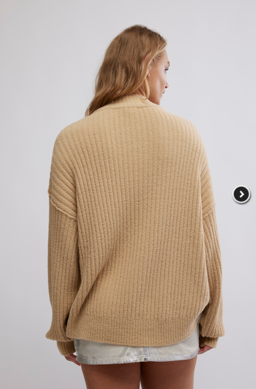 Cocoa Henley - Sugar Cookie by Free People — view 3