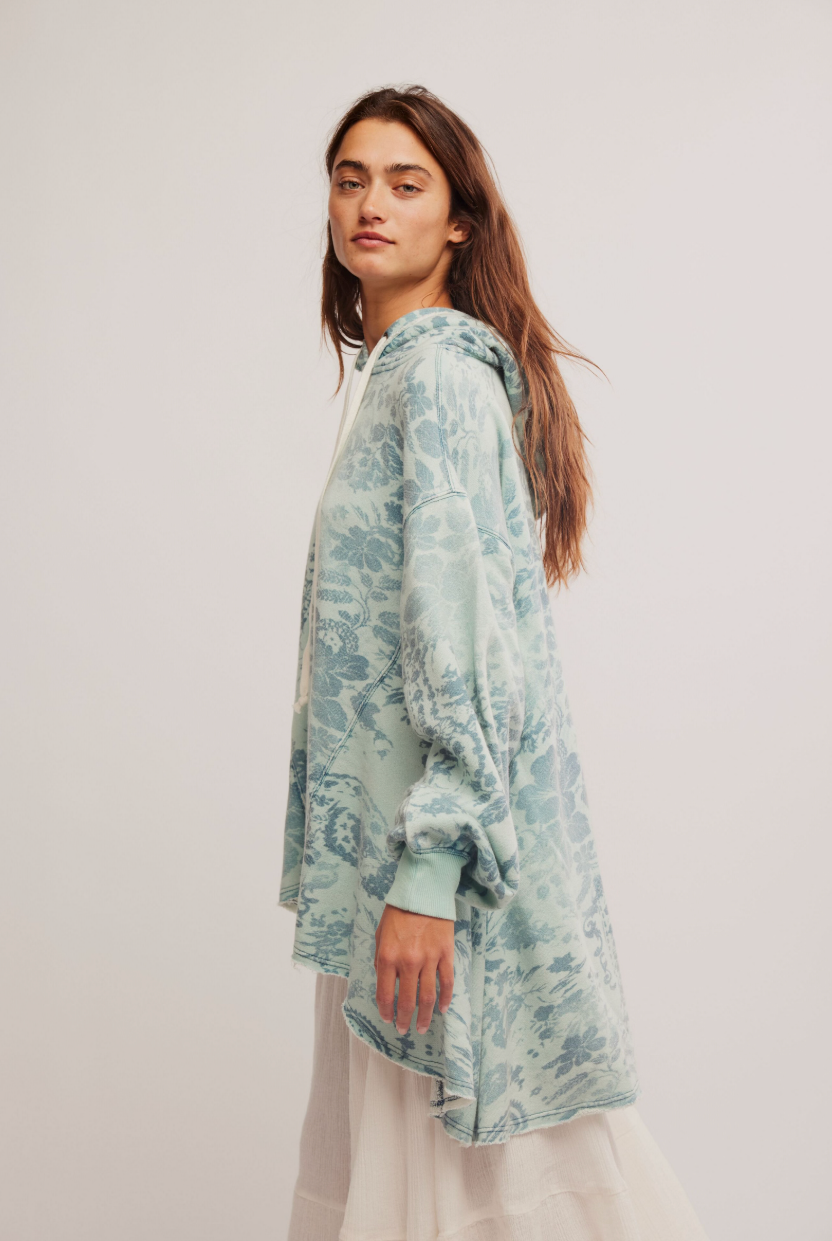 Magpie Sweatshirt - Ice Combo by Free People — alternate view