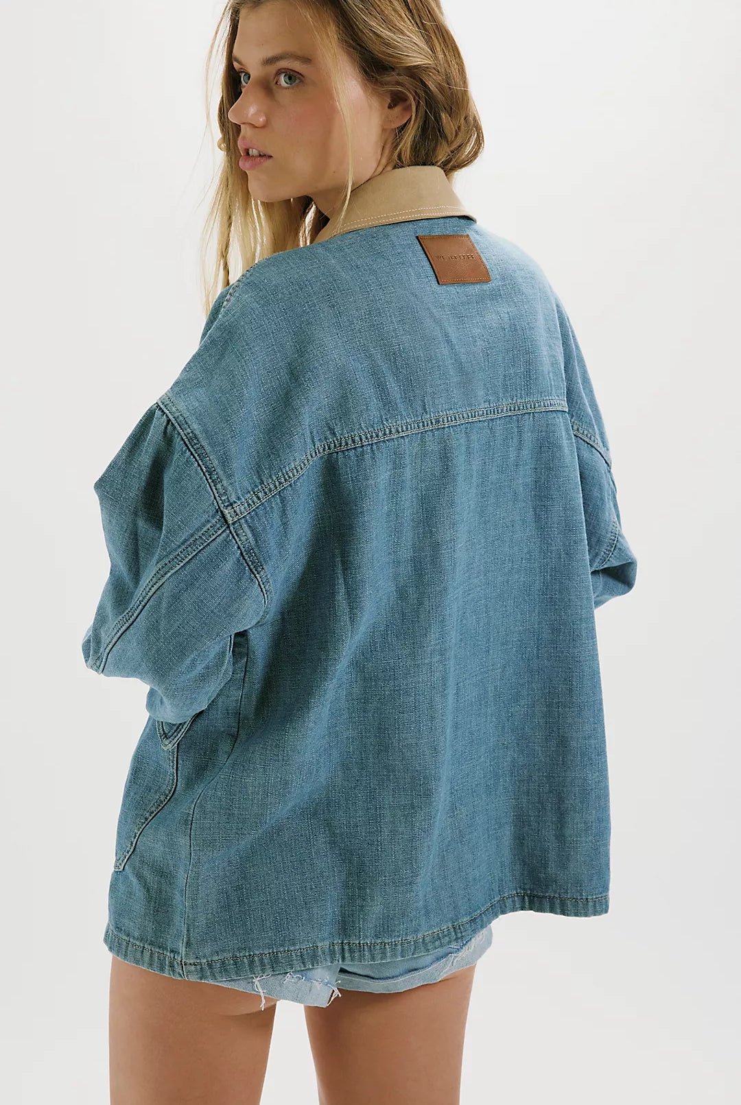 Lemon Denim Jacket - Berry Blues by Free People — alternate view