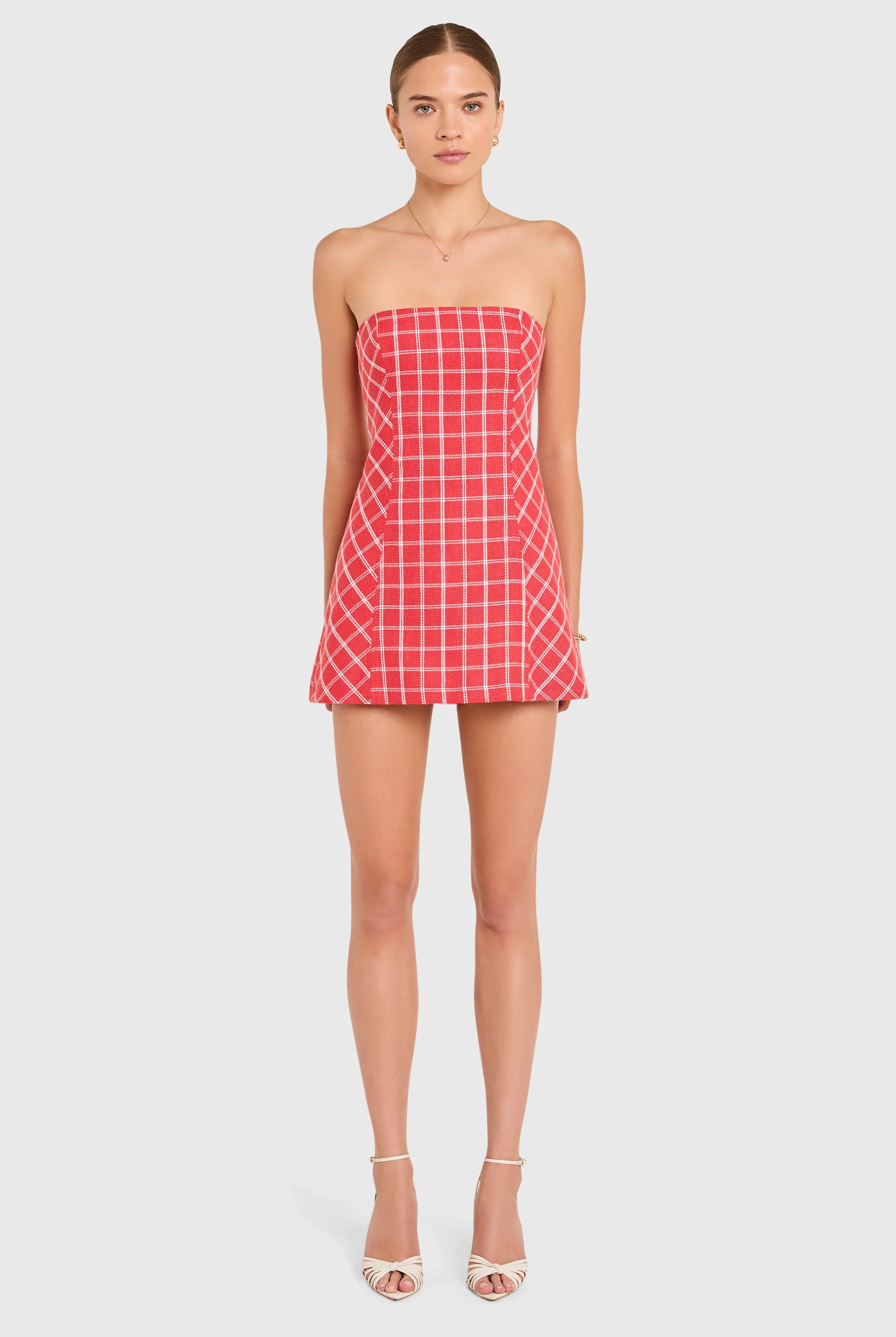 Daisy Romper - Red Plaid by Amanda Uprichard | 25 South Boutiques