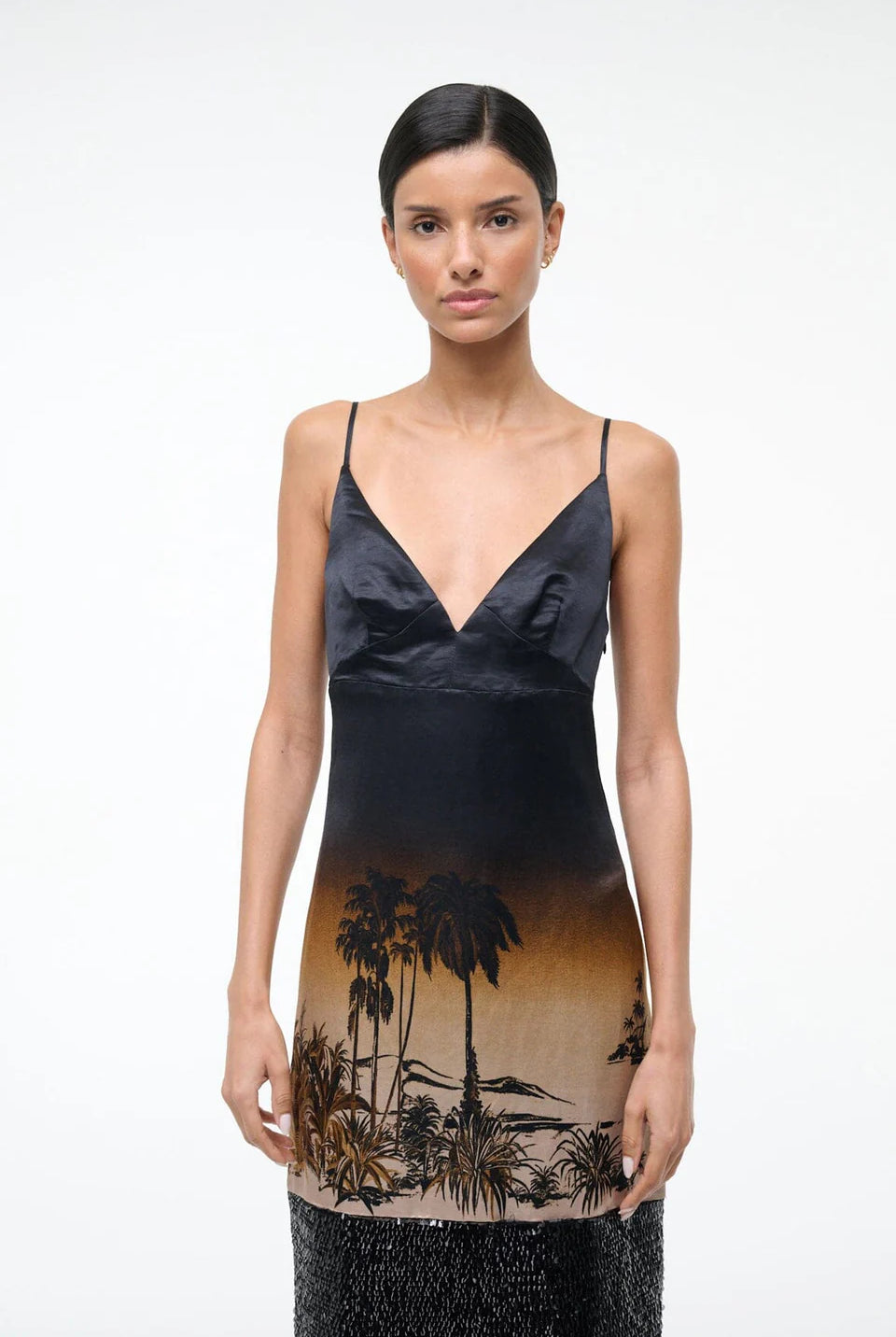 Nalu Dress - California Nights by STAUD — alternate view
