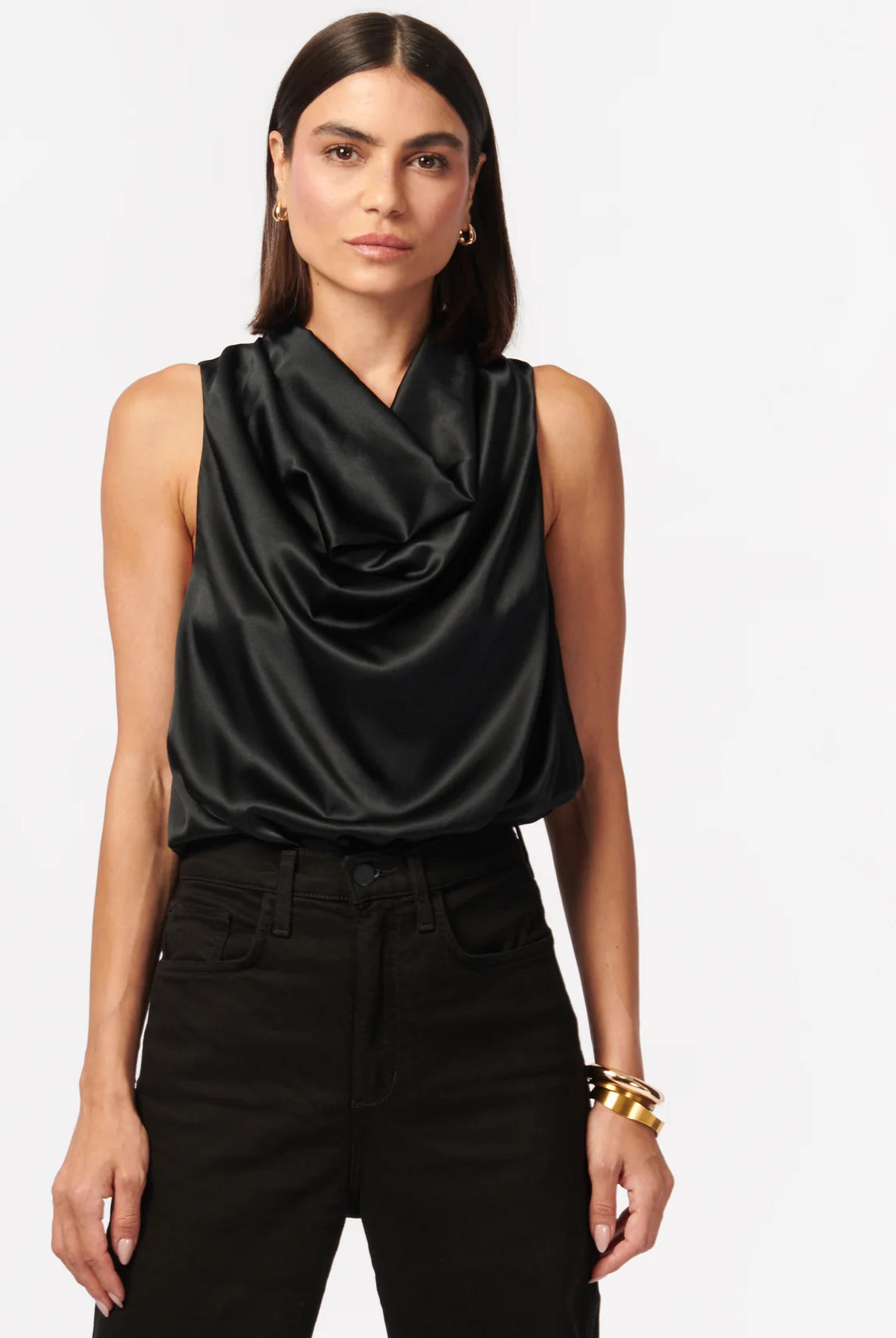 Noreen Bodysuit - Black by Cami NYC — view 3