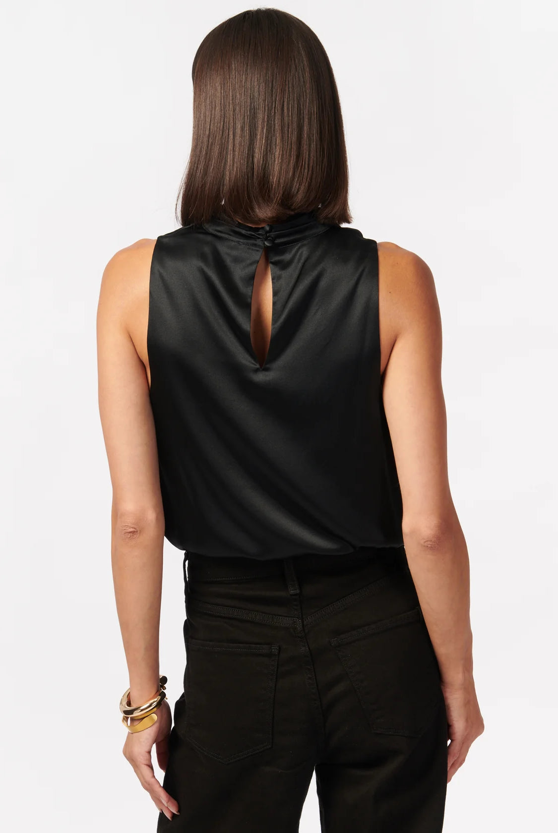 Noreen Bodysuit - Black by Cami NYC — view 4