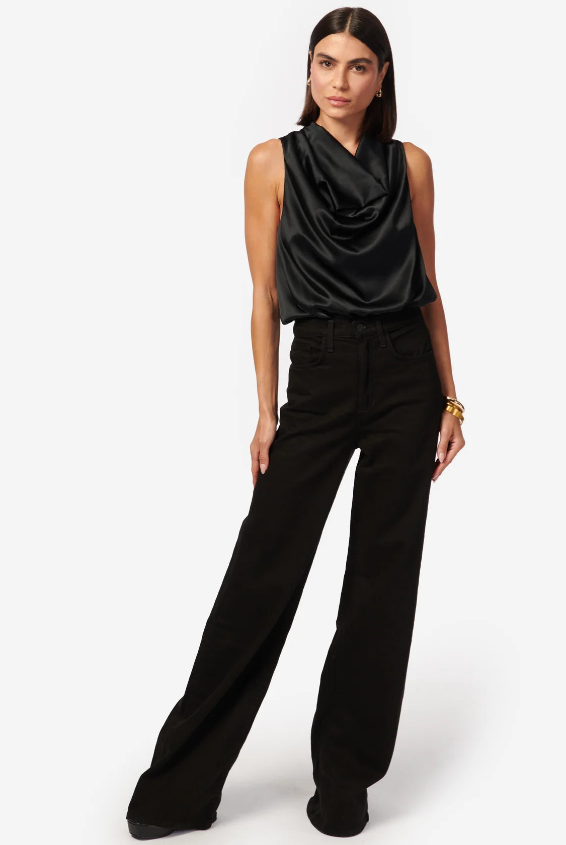 Noreen Bodysuit - Black by Cami NYC — view 5