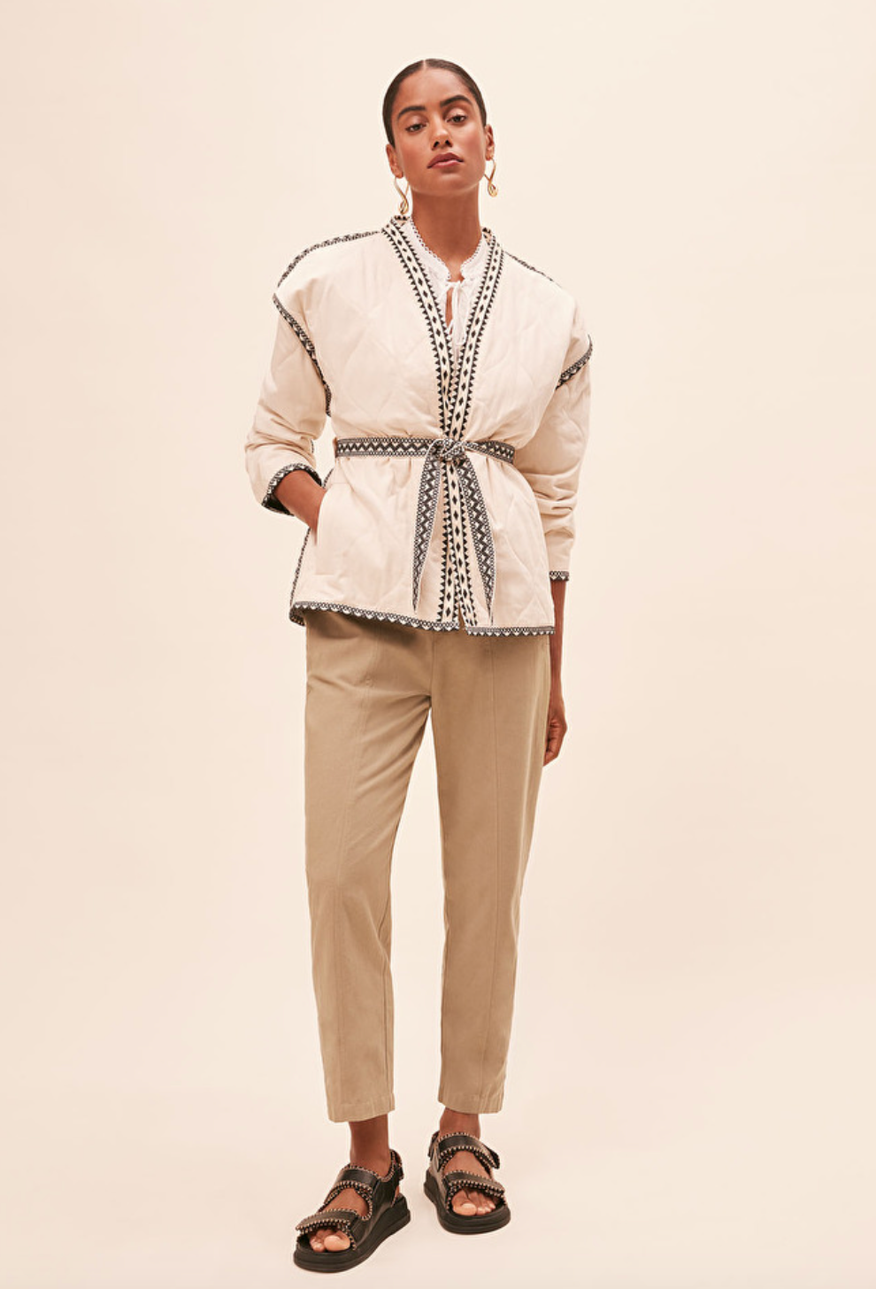 Evan Coat - Creme by Suncoo — view 4