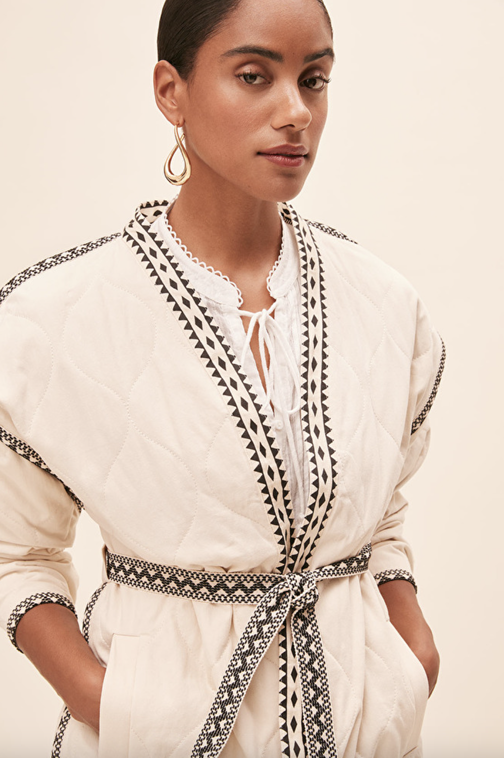Evan Coat - Creme by Suncoo — view 3