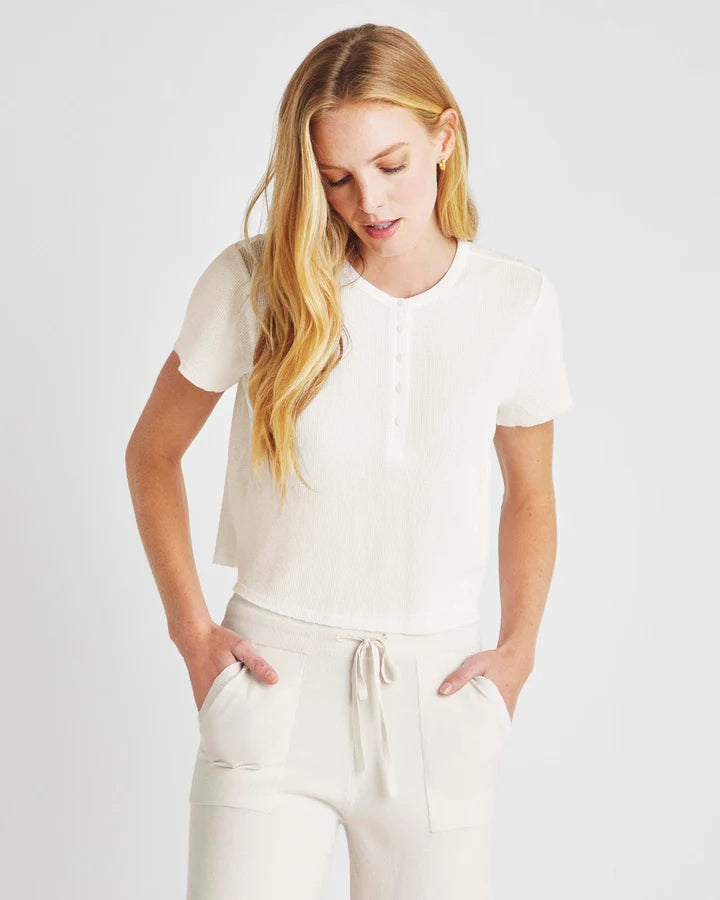 Bethany Henley Tee - Moonstone by Splendid | 25 South Boutiques