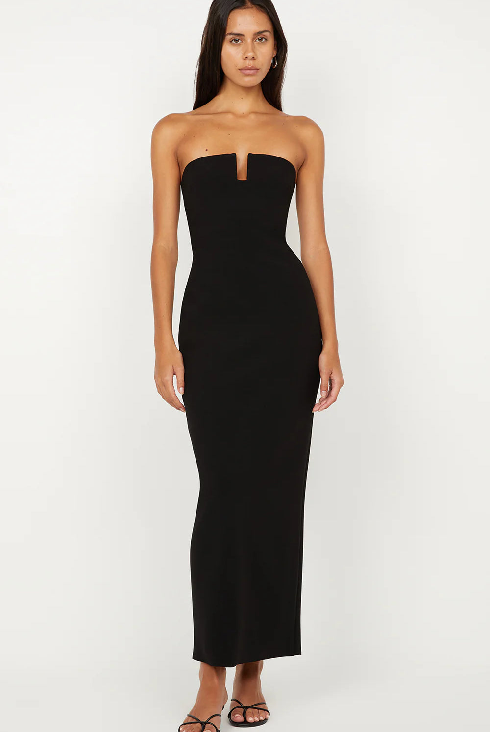 Rafi Strapless Dress - Black by Bec & Bridge | 25 South Boutiques